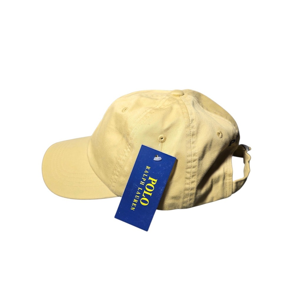 Polo by Ralph Lauren Beige Cap with Navy Emblem - Picture 3 of 6